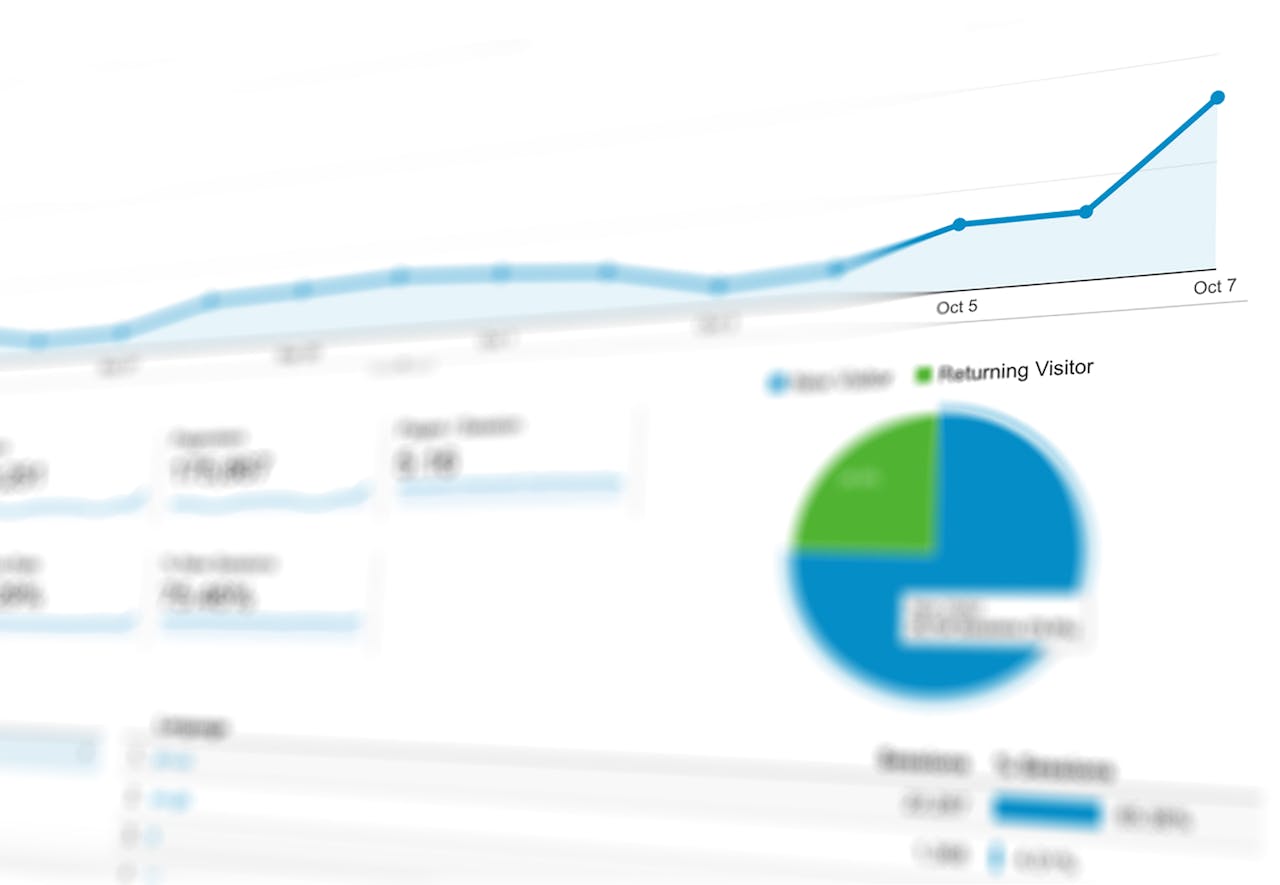 testimonials-img Abstract visualization of data analytics with graphs and charts showing dynamic growth.